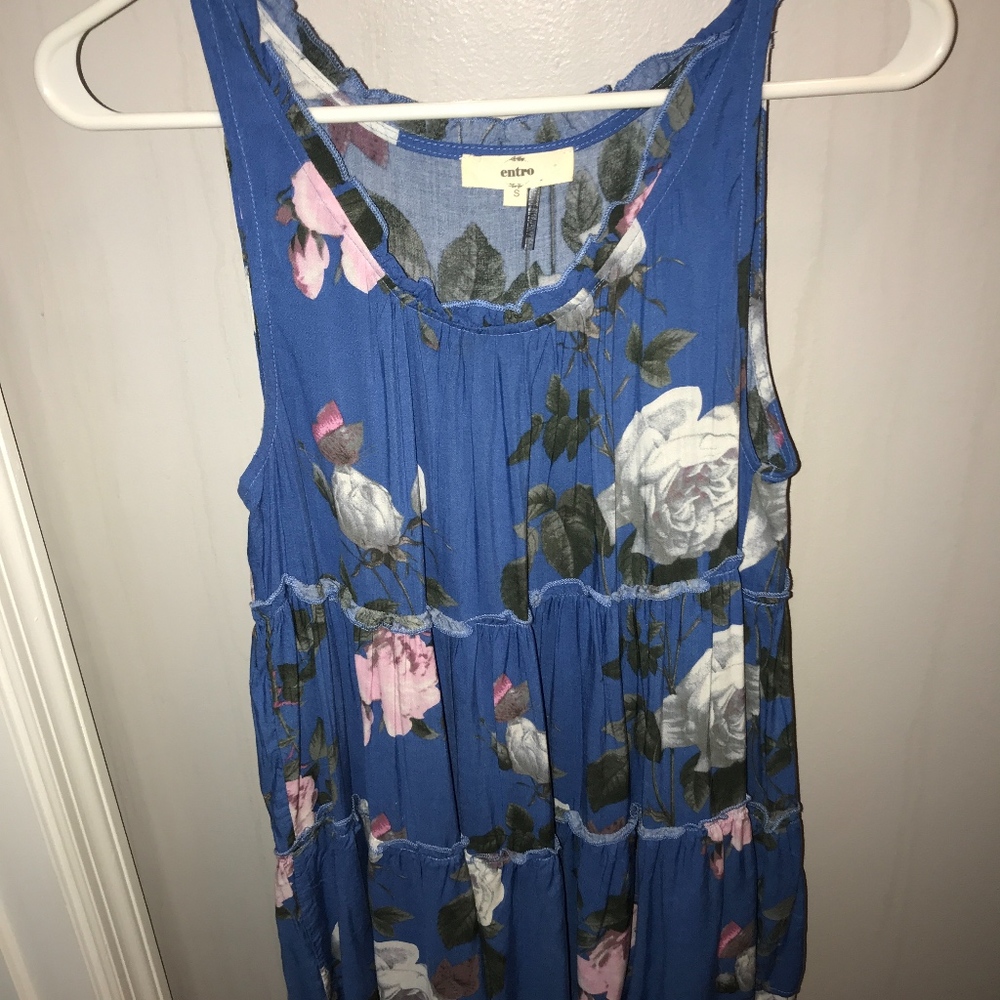 floral tunic
